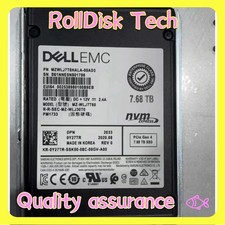 Samsung 7.68T SSD DELL PM1733 0Y27TR NVME 2.5