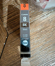 Canon CLI-8BK Black Ink Tank Genuine/Original Inkjet Cartridge picture