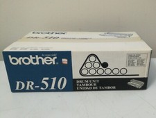 OEM Brother DR510 Drum Cartridge, 20,000 Page-Yield, Black Brand New in Open Box picture