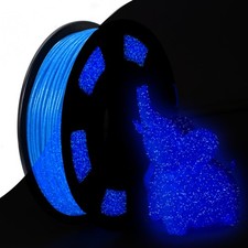 3D Printer Filament 1.75Mm Glow in the Dark Shiny Firefly Blue PLA Filament picture