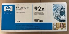 Genuine HP 92A (C4092A) Black Toner Cartridge LaserJet 1100 3200 3220 Sealed New picture