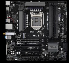 ASRock B560M-C Motherboard LGA1200 Intel B560 Micro ATX DDR4 Dual M.2 WiFi BT picture