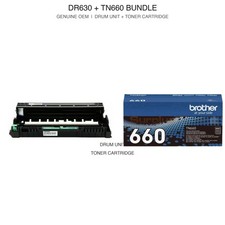 Brother DR630 Drum + TN660 High Yield Toner Genuine OEM Bundle HL-L2360 New picture