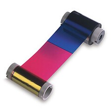 HID FARGO, CONSUMABLES, YMCKOK FULL-COLOR WITH TWO RESIN BLACK PANELS AND CLEAR picture