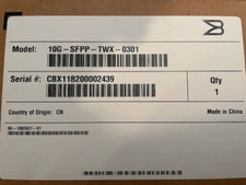 Brocade 10G-SFPP-TWX-0301 Twinaxial Cable - 10ft NEW picture