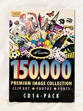 150,000 Premium Image Collection IMSI Master Clips 14 CD for Mac 1997 picture
