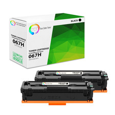 2PK TCT Premium 067H Black HY for Compatible Canon LBP633Cdw Cartridge picture