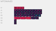New Drop MiTo SA Profile Laser Custom Keycap Set Keycaps Key Cap - Mitowaves picture