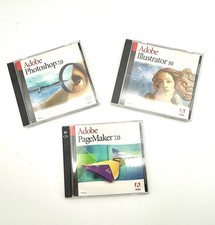 Adobe Vintage 3 Design Bundle Included AI 10/Photoshop 7/Pagemaker 7 w/serials picture