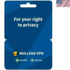 12 Months for 5 Devices | Protect Your Privacy with Easy-To-Use Security VPN ... picture
