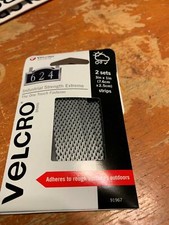 NIP VELCRO Brand Industrial Strength Extreme 3 inch x 1 inch 2 strips Outdoors picture