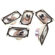 5Pcs 8Ω Oval Speaker: 5W Full Range Audio Amp Speaker Replacement picture