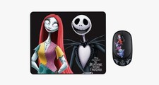 Disney The Nightmare Before Christmas Wireless Mouse & Mousepad Bundle Silent Cl picture