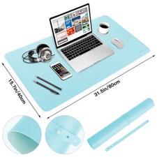 🔥 Waterproof Mouse Pad Leather Desk Pad Protector, Non-Slip Desk Mat (10 pcs) picture