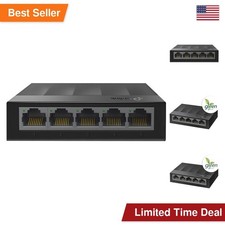 TP-Link LiteWave 5 Port Gigabit Ethernet Switch Unmanaged Desktop LS1005G picture