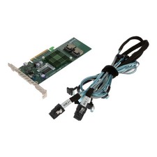 SUPERMICRO AOC-USASLP-L8i 8-PORT SAS-1/SATA II RAID CONTROLLER PCIe + 2x CABLES picture