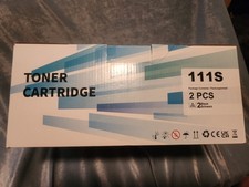 2 Pack Laser Toner Cartridges 111S Black Replaces Samsung MLT-D111S M202x M207x picture