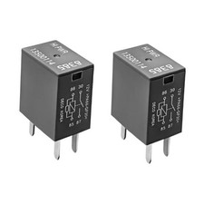 2 PCS Car Air Conditioning Relay, 13500114/8385 12VDC 40A 4-Pin Fuse Box picture