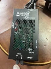 TRANSITION NETWORKS S6010-1011 – ION PLATFORM FIBER MEDIA CONVERTER – OPEN BOX / picture