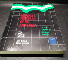 Microsoft multiplan of mice and menus Book Vintage 1991 picture