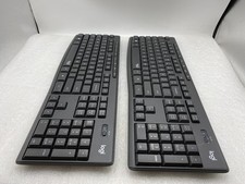 LOT OF 2 Logitech K295 Silent Touch USB Wireless Keyboard -  picture