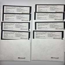 Microsoft Visual Basic for Windows Professional Edition Version 2.0 Floppy Disks picture