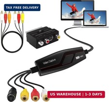 VHS to Digital Converter USB Video Capture Card RCA Hi8 Mini DV VCR to PC Mac picture