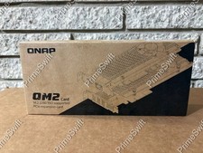 QNAP QM2-4P-384 PCIe Gen3 x8 Expansion Card, 4x M.2 NVMe SSD Slots, Dual Fan NEW picture