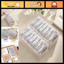 2 PCS Cable Organizer Box with 7 Clear Switch Cases - Desktop Cord Storage for H picture