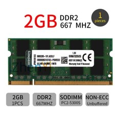 Kingston 2GB 1GB DDR2 667MHz PC2-5300S KVR667D2S5/2G SODIMM Laptop Memory RAM picture