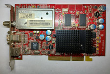 ATI AIW (All-In-Wonder) 9600 128MB NTSC Video Card, TV Coaxial In/S-Video Out + picture