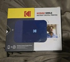 NIB Sealed Blue iOS/Andriod Kodak Smile Pocket Instant Wireless Digital Printer  picture