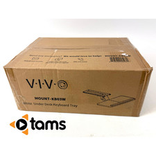 New Sealed VIVO White Under Desk Keyboard Tray MOUNT-KB03W picture
