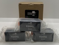 Black Ink Cartridge  for HP 920XL Officejet 6000 6500A 7000 7500A E709a (3 Pack) picture