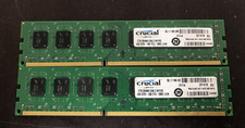 CRUCIAL 8GB (2x4GB) PC3-10600U DDR3 Desktop Memory RAM picture