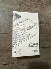 TMKB Falcon M1SE Ultralight Honeycomb White Gaming Mouse 16.8M RGB 12800 DPI picture