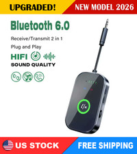 Wireless Bluetooth 3.5mm AUX Audio Stereo Music Car Receiver Adapter picture