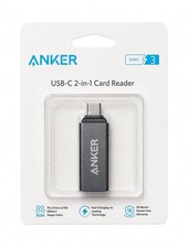 Anker USB-C 2-in-1 Card Reader Series 3 - SD / microSD UHS-I - New Sealed picture