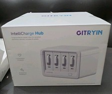 Gitryin 12-in-1 Desktop Charging Station with 4 Retractable Wall Chargers USB-C picture