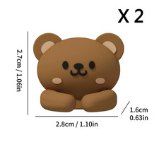 Cute Desktop Cable Organizer Holder Winder Clips Desk Self-Adhesive Mobile Phone picture