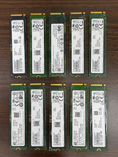 Lot of 10 Mixed 256GB M.2  NVMe PCIe SSD Mix Brand picture