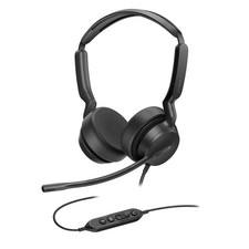 USB-C Wired Headset with AI Noise Cancelling Mic & In-Line Controls, Comfortable picture