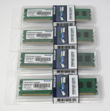 Patriot Memory 4GB X 4 Pieces PC3-10600 CL9 1333Mhz RAM (PSD34G13332) picture