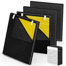 4 Pack C300 Replacement Filter Compatible with Mooka C300 Air Purifier, H13 T... picture