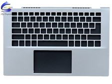 New For Dell Inspiron 5401 5402 5405 Palmrest Upper Case KB Bezel Silver 09TNWY picture