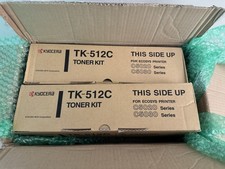Kyocera TK-512C - Cyan Laser Ink Toner Cartridge - Genuine OEM picture