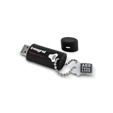 Integral 64GB Crypto-140-2 256-Bit Hardware Encrypted 3.0 USB Secure Flash Me... picture