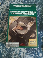 WHERE IN THE WORLD IS CARMEN SANDIEGO? ©1989 Broderbund Game for Commodore Amiga picture