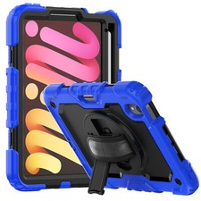 navor Rugged Cover for iPad Mini 6 (2021), Rotatable Kickstand Shoulder & Strap picture