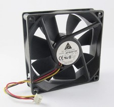 1PC DELTA AFB0912H 9025 92x92x25mm 92mm 12V 0.3A 51CFM 3 wire DC Cooling Fan picture